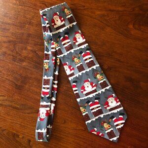 Baronshire Silk Santa‎ Tie